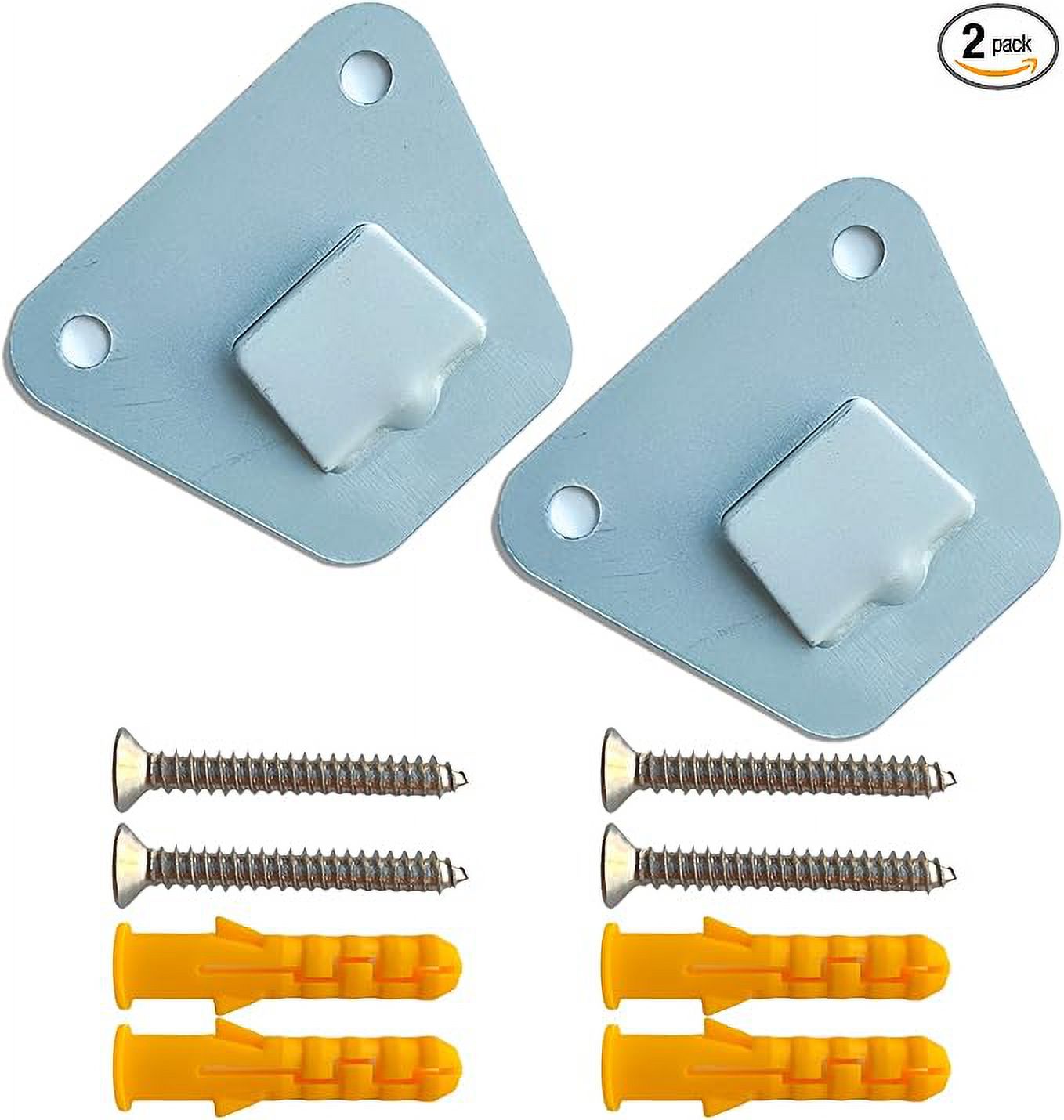2Set Wall Fan Installation Bracket, HeavyDuty WallMounted Fan Bracket, Swing Fan Concealed
