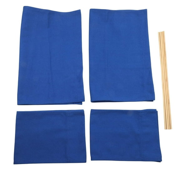 2 Set Washable Chair Seat Covers Kit Canvas Director Chair Seat Replacement Canvas Cover For Outdoor Garden Yard Camping ﻿