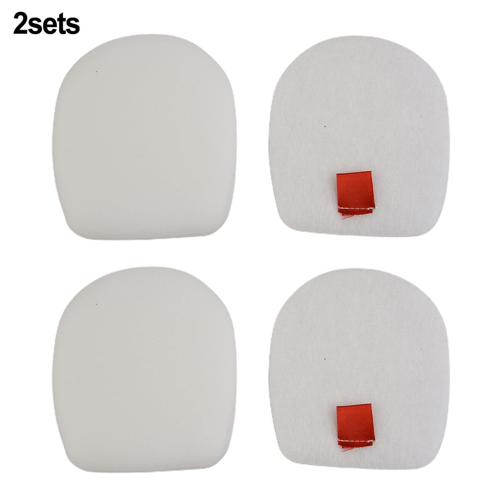 2 Set Washable Reusable Foam Filter Felt Filter for SHARK IZ201 IZ251