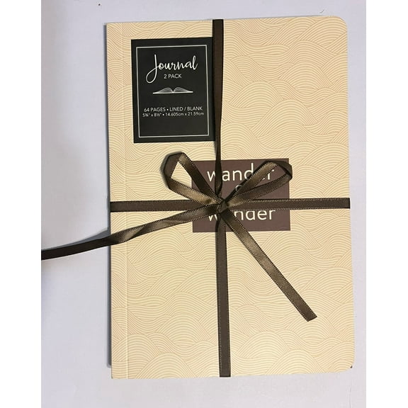 2 Set Wonder Journal & Note Book - 64 pages x 2
