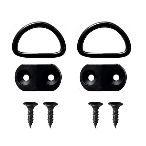 2 Set strong strength Luggage Barrier Hooks ABS & Iron Luggage Net Hook Simple Installs for Secure Cargo Net Installation