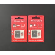 2 Set x 1 TB TF Memory Card with Adapter Include, Universal Memory Card Compatible with Phone, Tablet, Drone, GPS, Camera