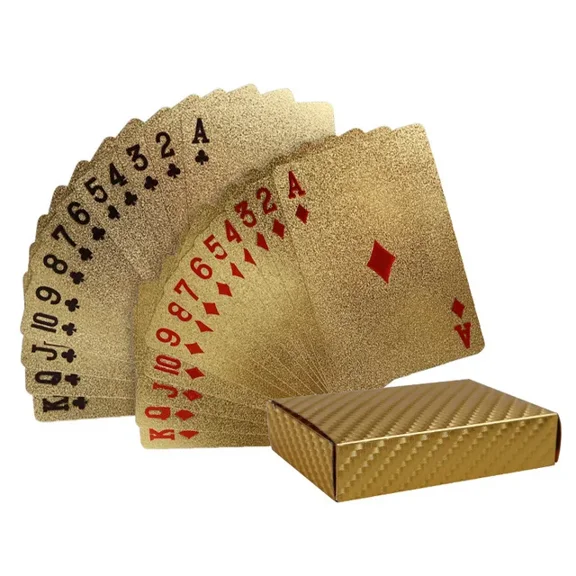 2 Sets 108 Cards High Quality 1 Set Black Pvc Poker Cards Waterproof Playing Card Collection Magic Poker Creative Gift