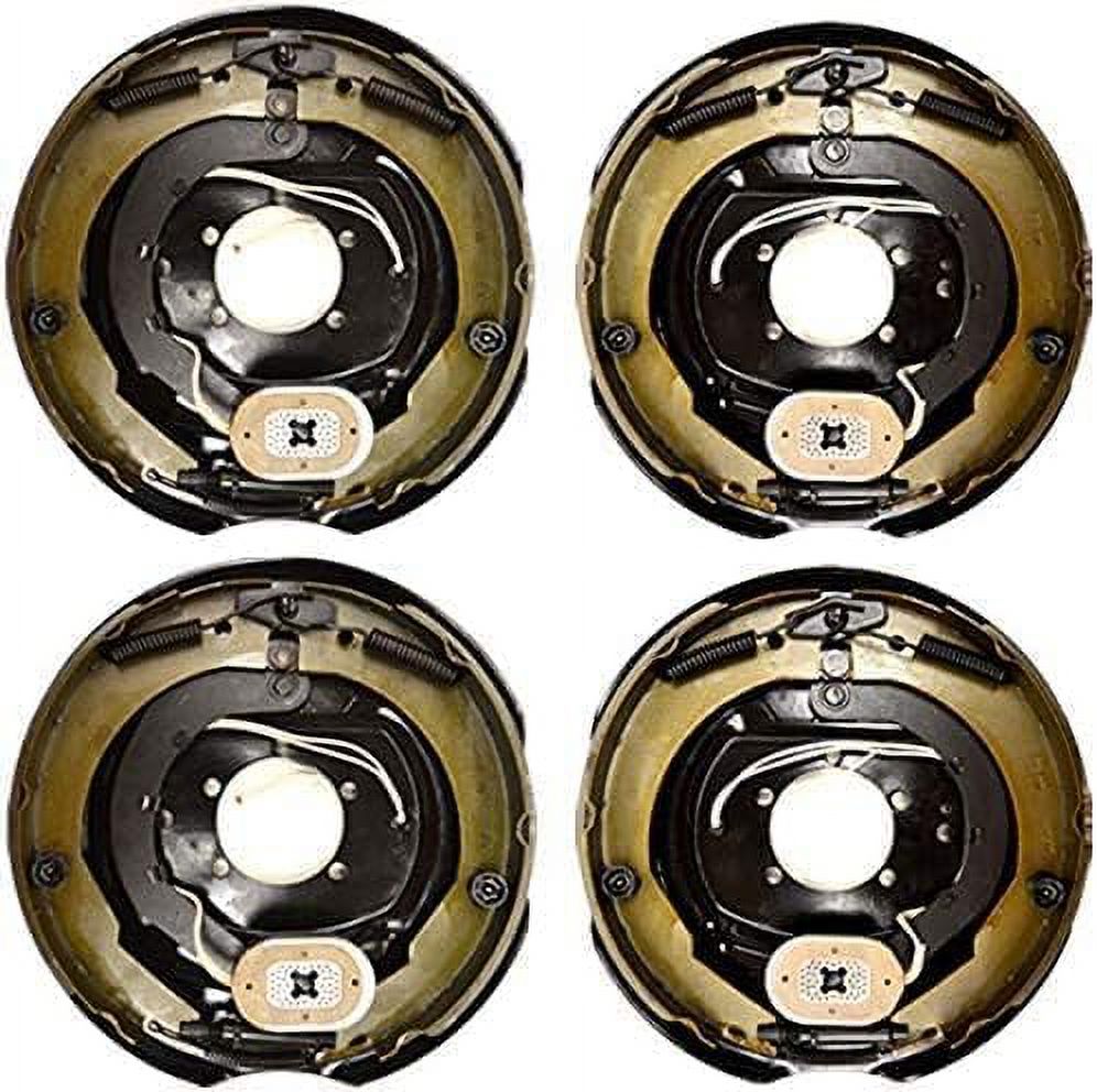 2 Sets 12x2 Electric Trailer Brake Assembly for 7000 lb Axle Trailers