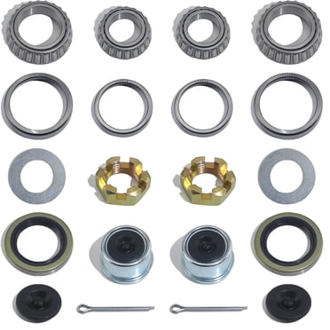 4-Pack Trailer Bearing Repair Kit – L44649/10 For 1-1/16" Straight Spindles (FKG)