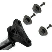 2 Sets (6-Pack) HurryCane Replacement Anti-Slip Screw-in Cane Tips Compatible with HurryCane Freedom Edition Walking Sticks