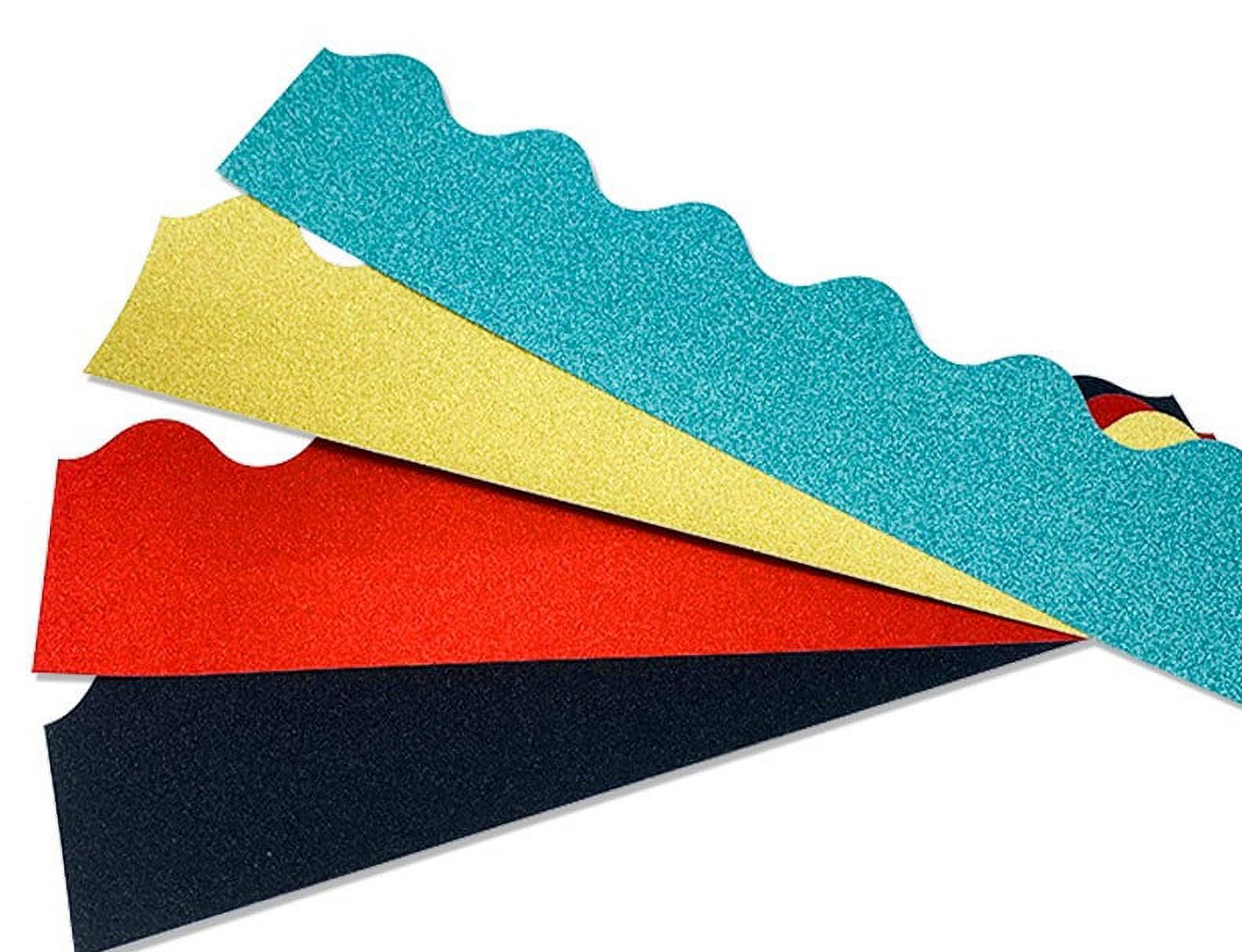 2 Sets Adhesive Bulletin Borders Wave Bulletin Borders Blackboard