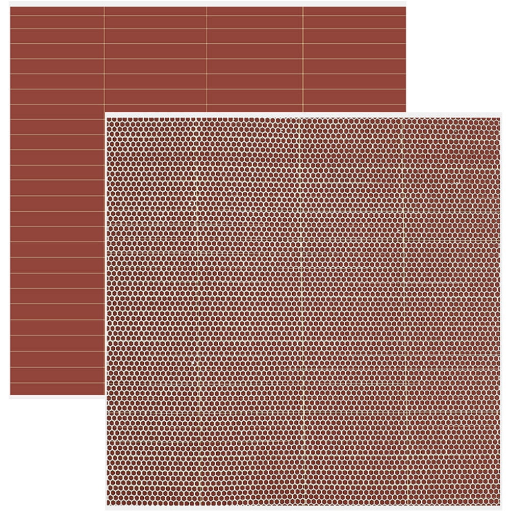 2 Sets Adhesive Matches Flame Paper Match Striker Stickers DIY Match