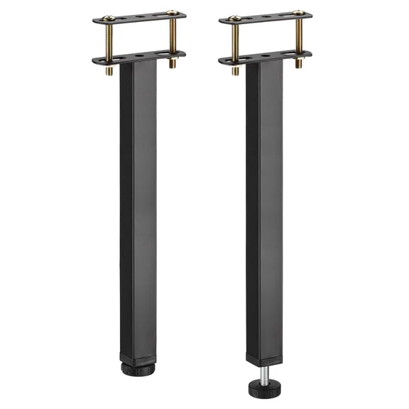 2 Sets Adjustable Height Bed Frame Support Legs Replacement(350mm-385mm/13.8"-15.2")