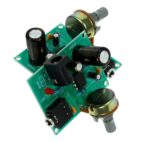 WHAMVOX Stereo Amplifier Circuit Board for DIY Use with Power Indicator Light and Low Power Consumption 312v