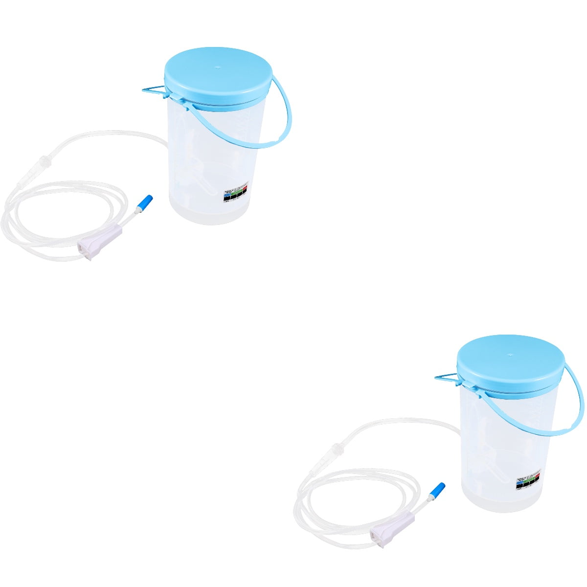 2 Sets Anal Douches Bucket Healthy Living Enema Supply Cleaning