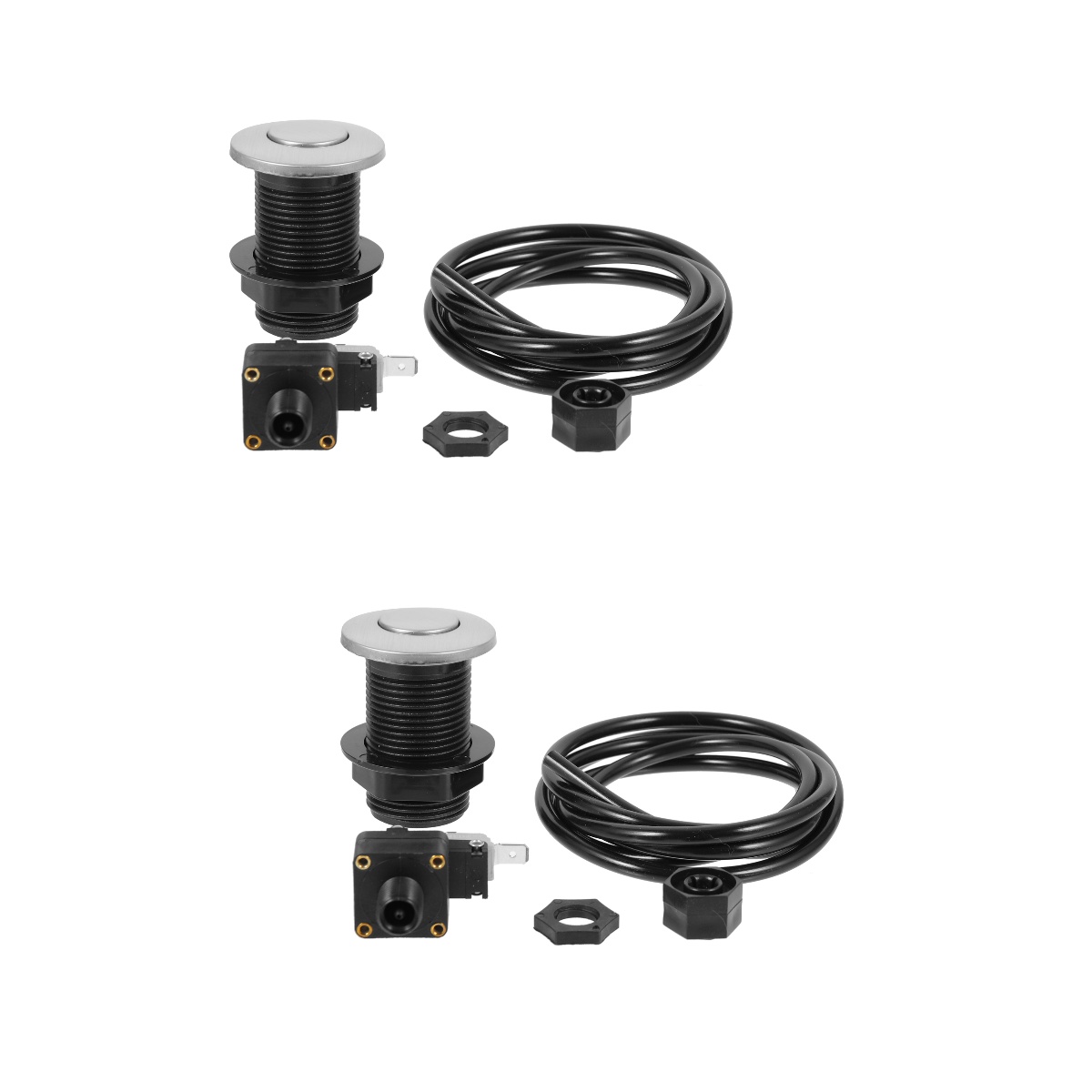 2 Sets Bath Thehandy Stainless Steel Sink Garbage Disposal Air Air for