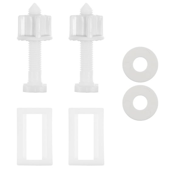 2 Sets Bidet Toilet Seat Screws Toilet Seat Repair Kit DIY Toilet Seat Installation Toilet Seat Lifter Toilet Bolt Screw