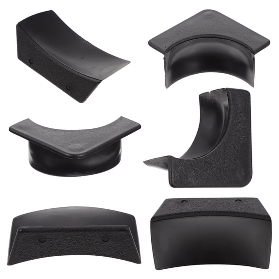 CIMAXIC Easy to Install Billiards Table Pocket Liner Black 2 Sets