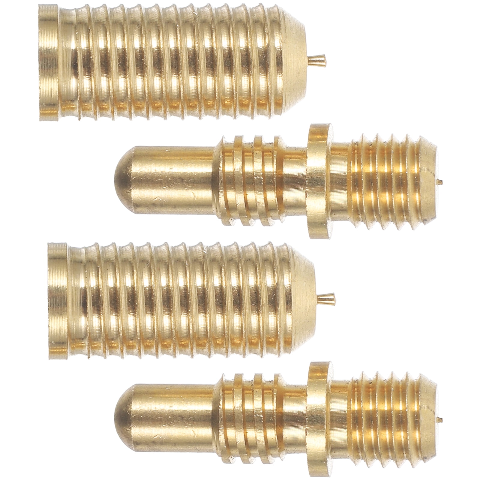 2 Sets Billiard Cue Screws Pool Cue Billiard Cue Joint Screws Copper