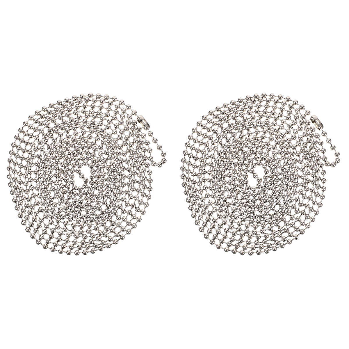 2 Sets Blind Beaded Chain Cord Blind Ball Chains Beaded Chain Extender with Buckle