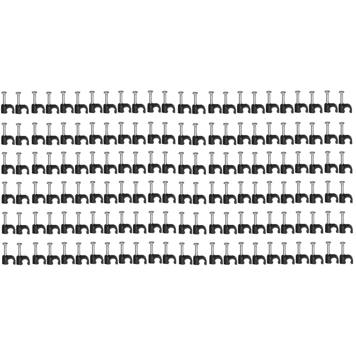 2 Sets Cable Staple 6mm Cable Tack 4mm Cable Clip Coax Cable