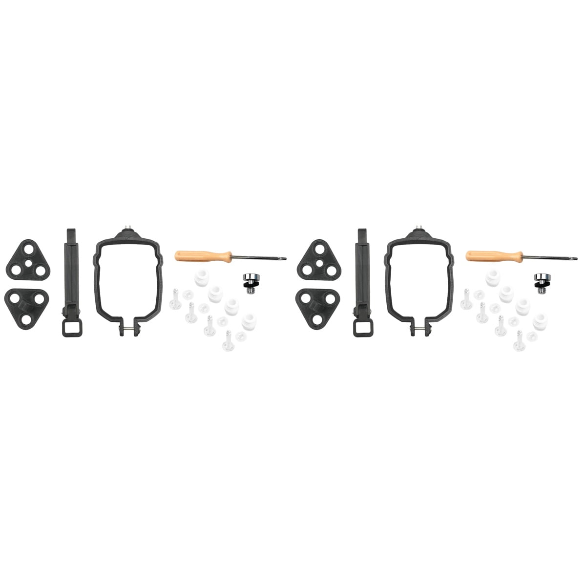 2 Sets Camera Lower Hanging Bracket Adapter Accessories 360-degree ...