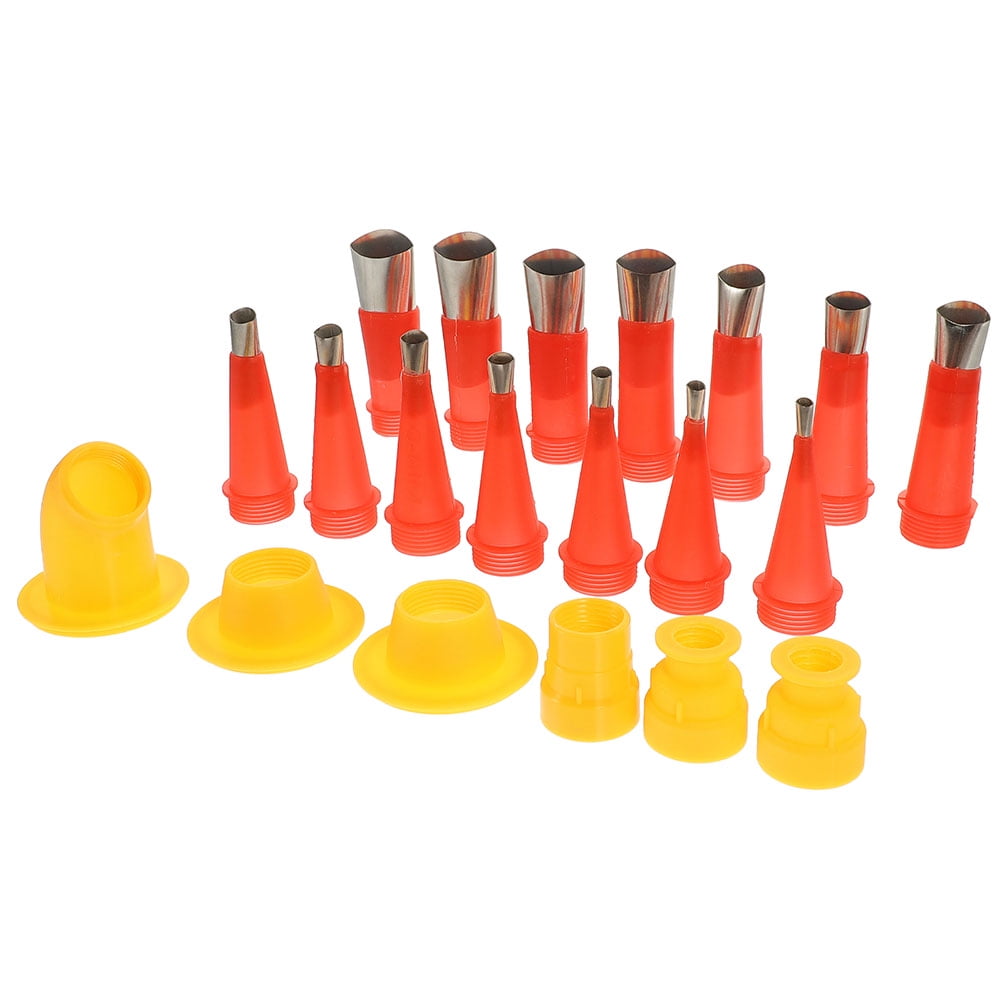 2 Sets Caulking Tool Kit Reusable Caulking Nozzle Applicator Finishing