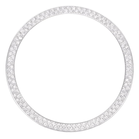 2 Sets Stylish Bezel with Compatible for Galaxy Watch 3 45mm and 46mm Models