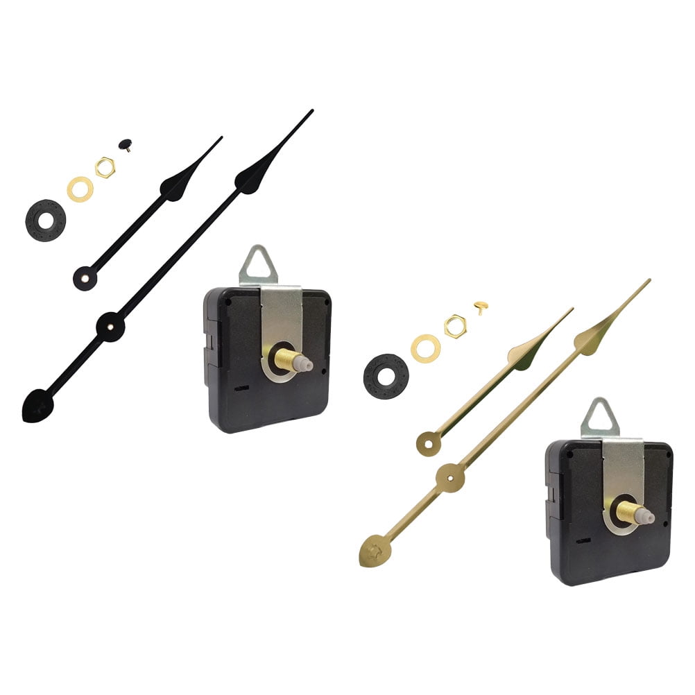 2 Sets Clock Movement DIY Mechanism Frameless Wall Chiming Clocks with