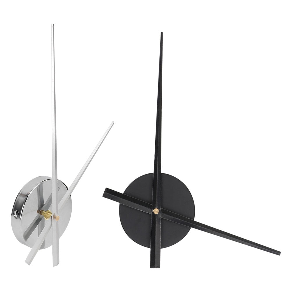 2 Sets of Clock Movement Silent Clock Mechanism Long Shaft Replacement Clock Kits Wall Clock
