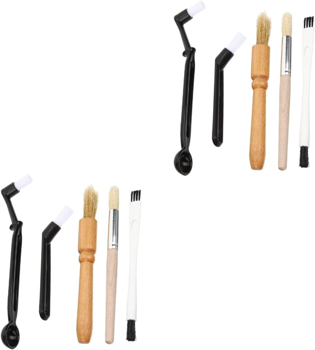 2 Sets Coffee Machine Cleaning Brush Coffee Pot Cleaner and Descaler