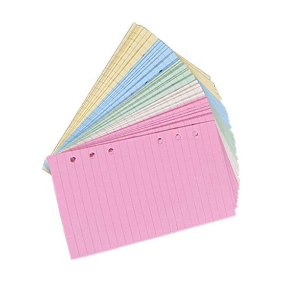 2 Sets Colorful Loose-Leaf Papers Notebook Loose-leaf Paper Simple Loose-Leaf Papers