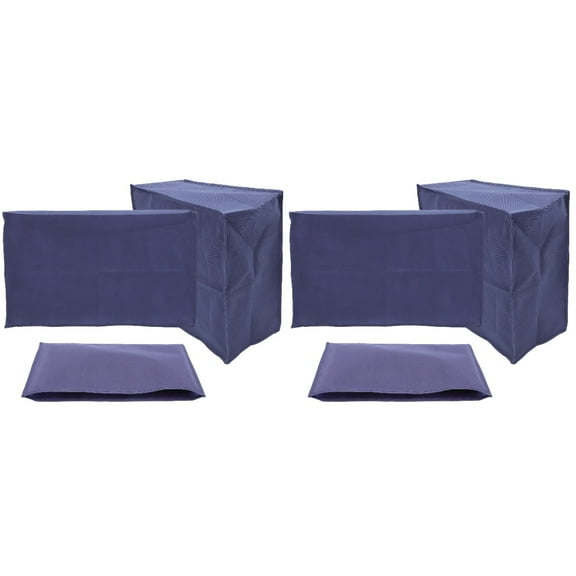 2 Sets Computer Dust Covers for Desktop PC, Monitor, and Keyboard - Protective Covers for Electronics