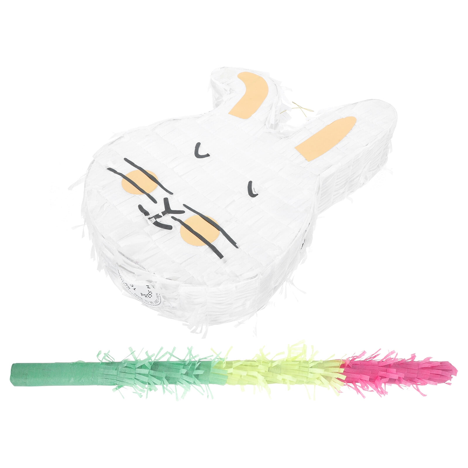 2 Sets Cute Decor Rabbit Pinata Easter Tree Decoration Paper Pendant Baby