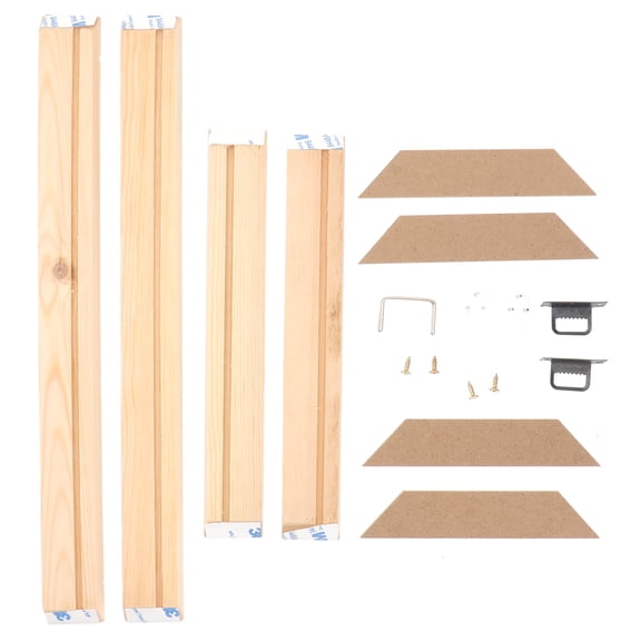 2 Sets DIY Combination Solid Wood Photo Decor Collapsible Frames Baby