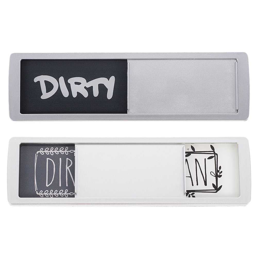2 Sets Dishwasher Clean Dirty Sign Practical Clean Dirty