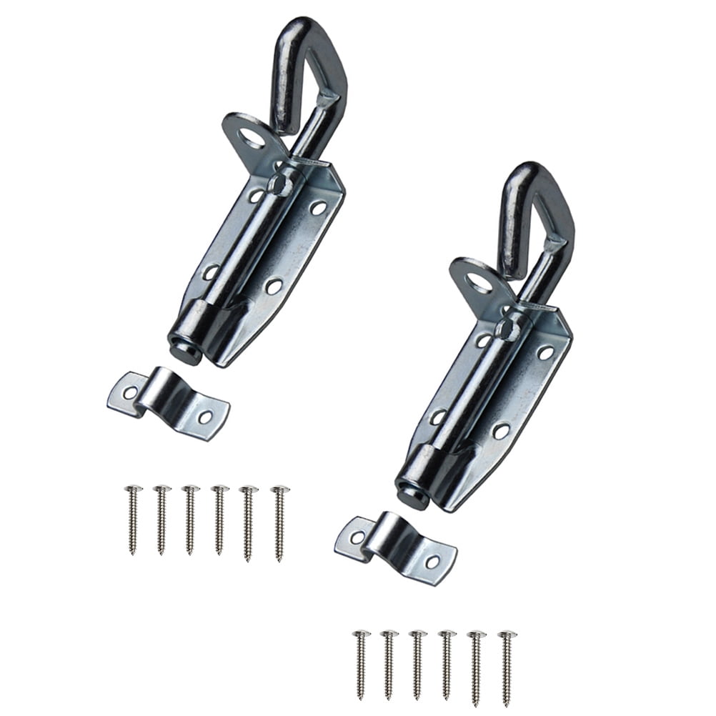 2 Sets Door Window Bolt Latch Security Sliding Lock Window Latches with