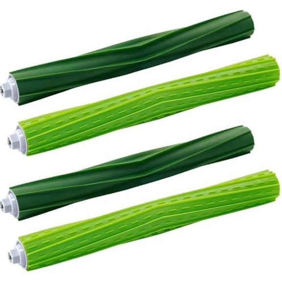 2 Sets Dual Multi-Surface Rubber Brushes, Replacement Parts for IRobot Roomba S9 (9150) S9+ S9 Plus (9550), Vacuum Cleaner Roller Brush$$Household Cleaning Products & Supplies