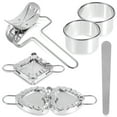 2 Sets Dumpling Maker Mold Dumpling Press Dough Pressing Tool Pierogi