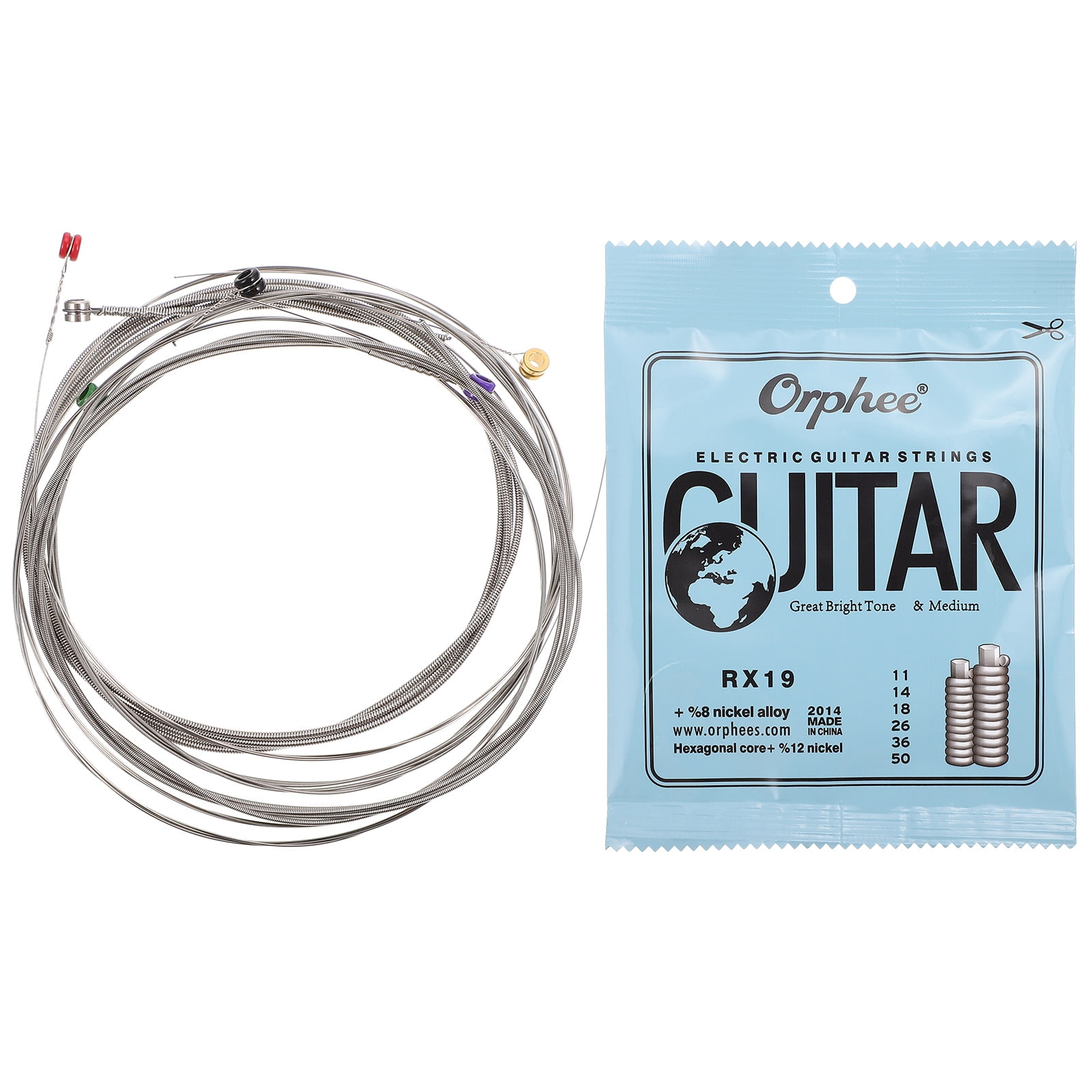 2 Sets Electric Guitar Replacement String Kits Practical Guitar Strings