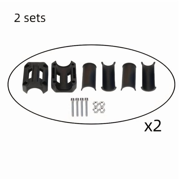 2 Sets, Engine Bumper Protector, Universal Compatible Collision Bar Bumper Protection Block, Suitable for All Vehicle Models