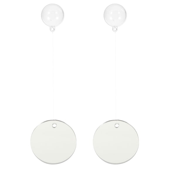 Acrylic Decorative Mirror for Aquarium and Fish Tank Decor 2 Sets