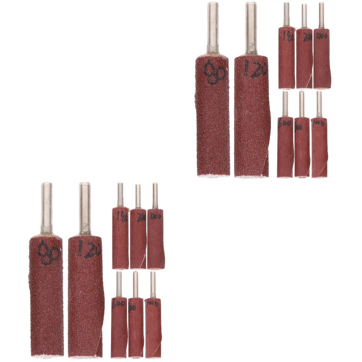 2 Sets Flap Wheel Assortment Cylinder Head Porting Kit Abrasive Flap