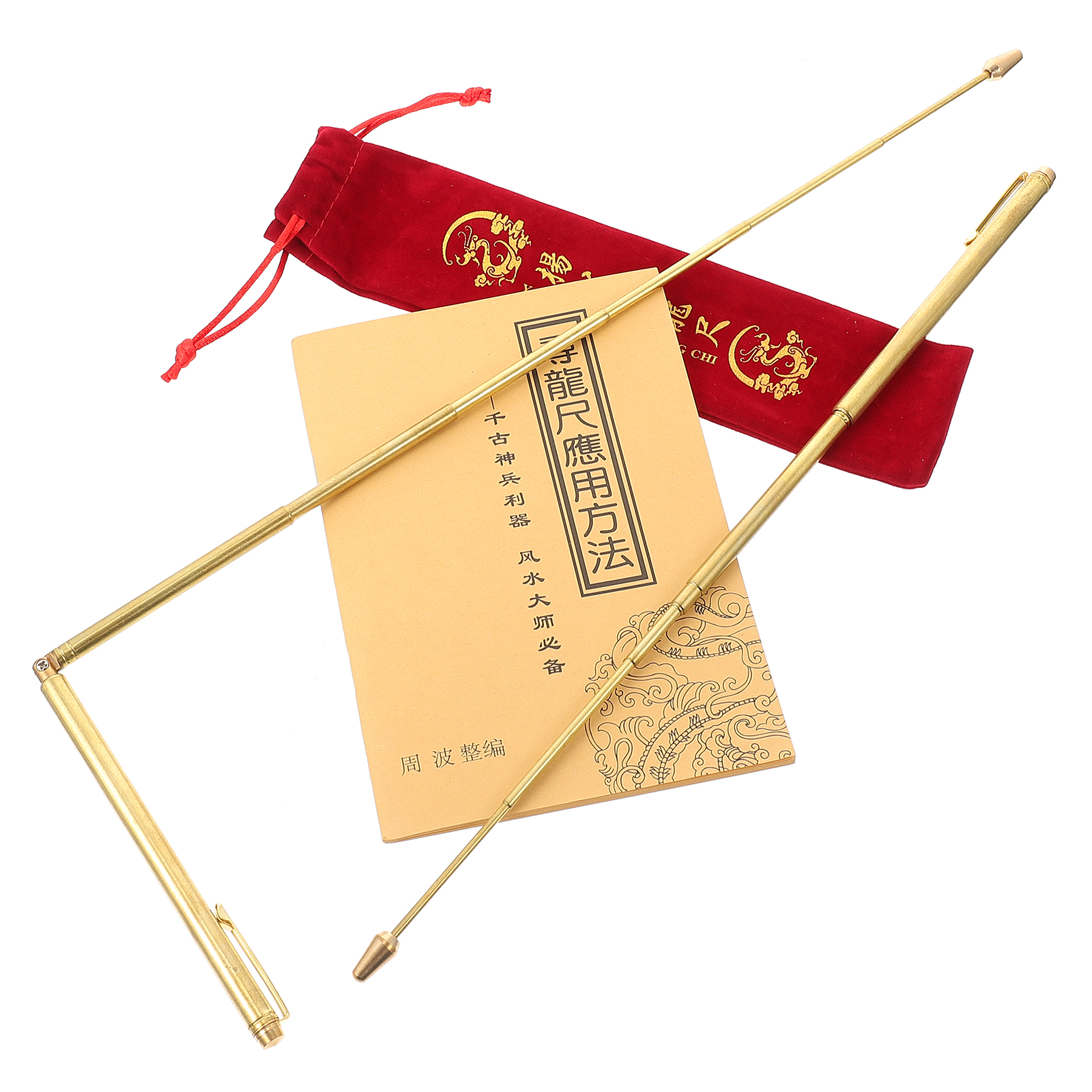 2 Sets Flexible Divining Measuring Rods Pen Shaped Dowsing Rods Rods