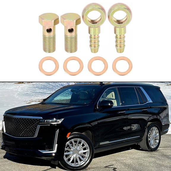 2 Sets For Banjo Hose Barb Bolt Fittings Banjo Bolt Washer