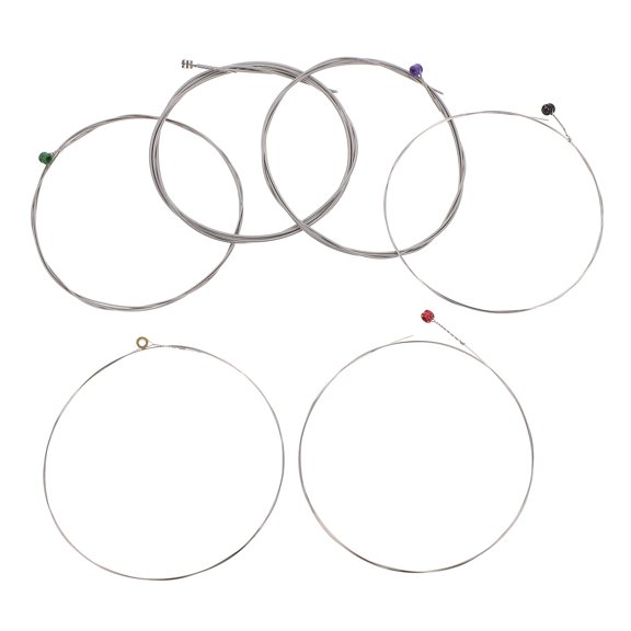 2 Sets Gauge Guitar String Replacement String Kit 94X0.1X0.1CM Blue