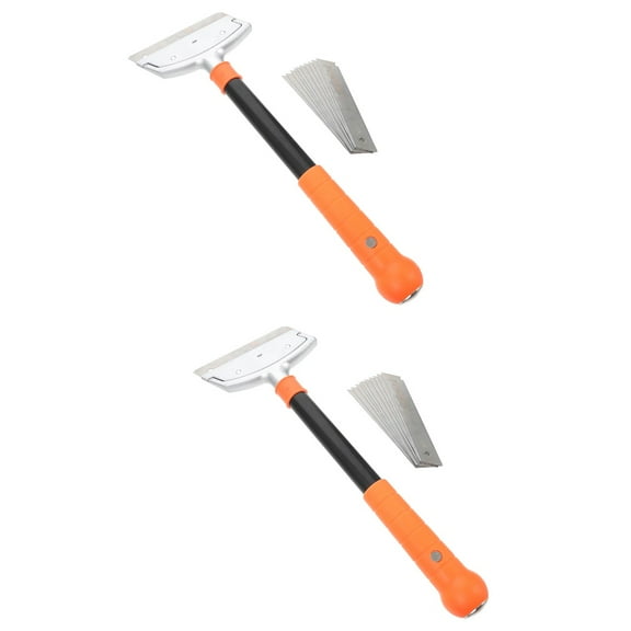 2 Sets Glass Cement Cleaning Shovel Adhesive Flooring Scraping