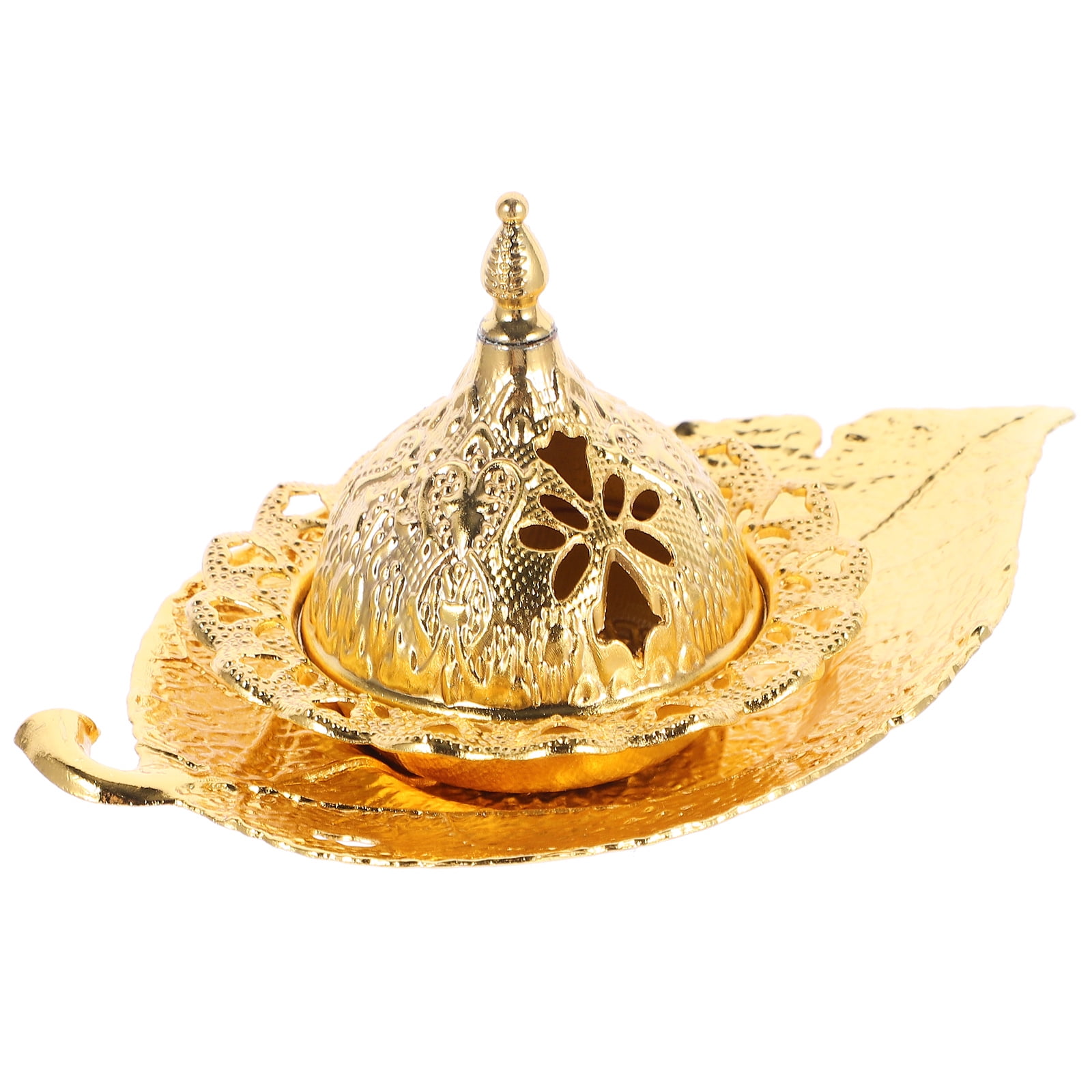 2 Sets Handheld Aromatherapy Tray Waterfall Incense Burner Bakhoor