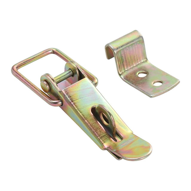 2 Sets Hold Down Clamp A16 Flexible Draw Latch Carriage Truck Door Draw