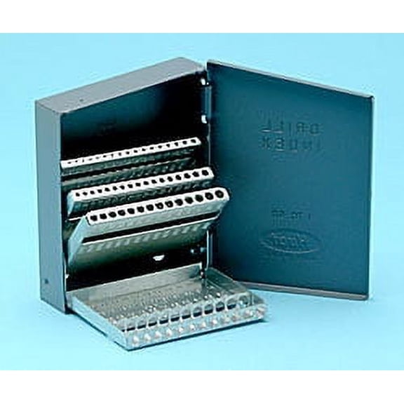 2 Sets, Hut15 1/16"-1/2" X 32Nds 15 Pc Drill Index Dispensers