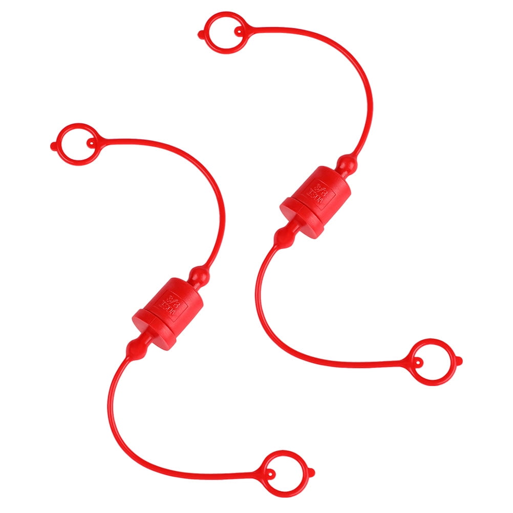 2 Sets Hydraulic Quick Coupler Dust Cap 3/8 Inch Hydraulic Connector