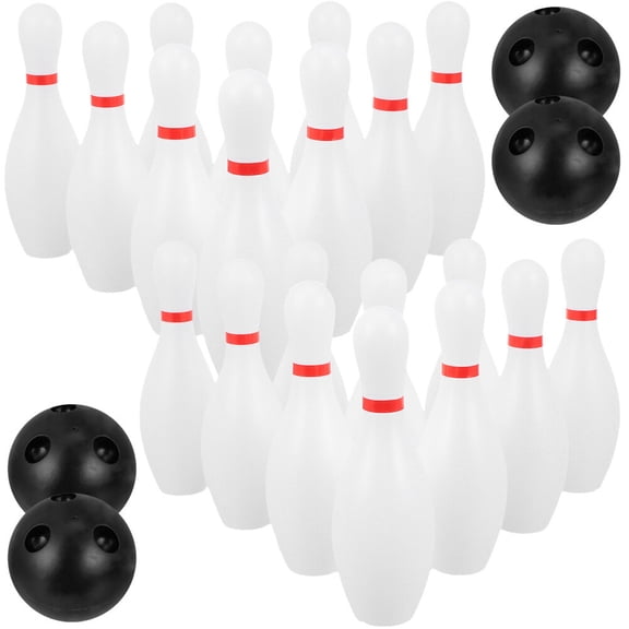 2 Sets Kids Bowling Set Children Bowling Pin Kindergarten Toy Bowling Game Toy