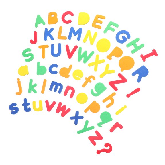 2 Sets 26 English Letters Magnets Strong Small Refrigerator for Room Refrigerators Primary School