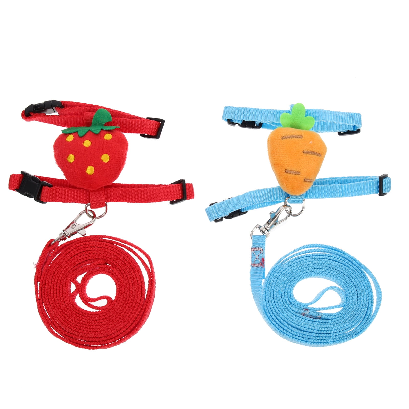 2 Sets Lovely Rabbit Harness Adorable Bunny Harness Set Bunny Leash And